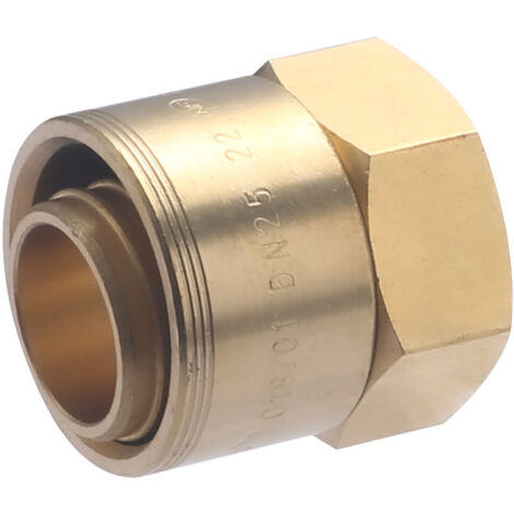 Raccord femelle écrou libre à glissement pour tube PER NOYON & THIEBAULT Ø25 - F20x27 (3/4)
