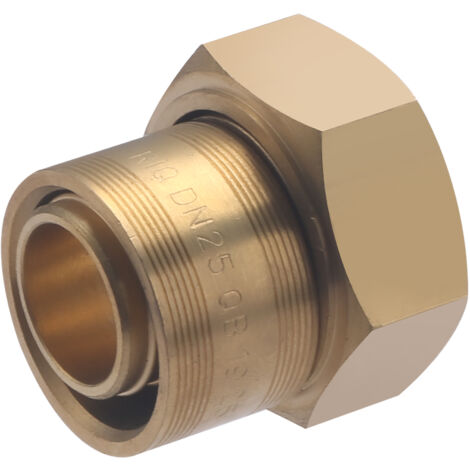 Raccord femelle écrou libre à glissement pour tube PER NOYON & THIEBAULT Ø25 - F26x34 (1')