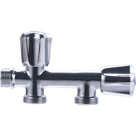 Robinet Double droit pour machine à laver NOYON & THIEBAULT M1/2 - M3/4