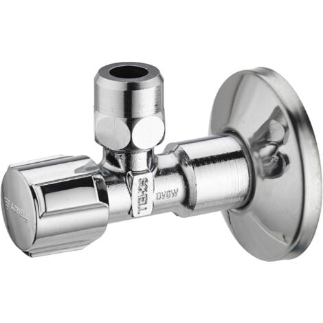 Robinet d'arrêt d'angle Schell chrome 1/2x3/8 Male