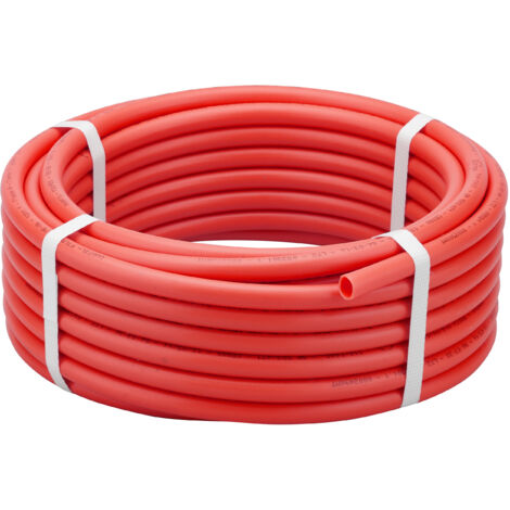 Noyon & Thiebault – Tube PER nu rouge Ø16mm – Longueur 25 mètres – Polyéthylène réticulé pour circuits de chauffage et eau potable – Insensible à la corrosion