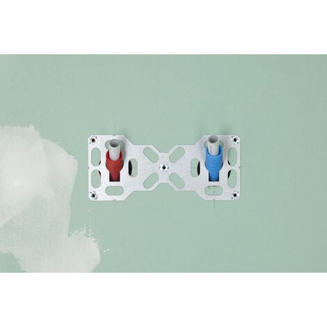 Platine FIXSYSTEM pour robinet de douche, raccord multicouche  NOYON & THIEBAULT Multicouche à sertir - Ø20