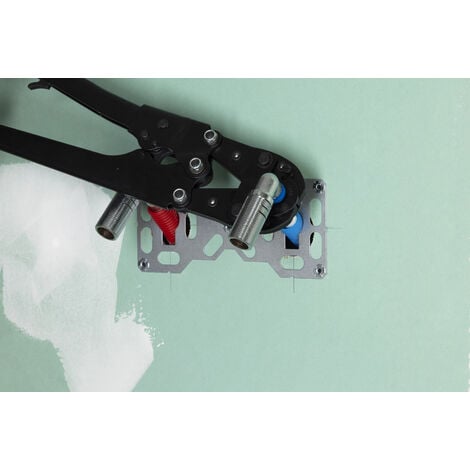 Platine FIXSYSTEM pour robinet de douche, raccord multicouche  NOYON & THIEBAULT Multicouche à sertir - Ø20