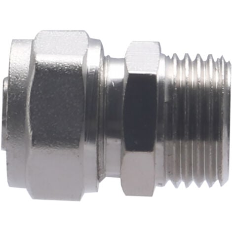 Raccord mâle à compression pour tube multicouche  NOYON & THIEBAULT Ø16 - M15X21 (1/2)