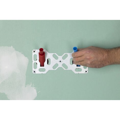 Platine FIXSYSTEM pour robinet de douche, raccord PER  NOYON & THIEBAULT PER à glissement - Ø16