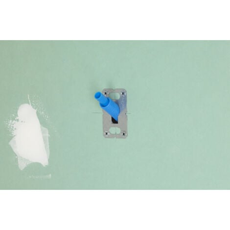 Platine FIXSYSTEM pour robinet mural simple, raccord PER  NOYON & THIEBAULT Ø16 - PER à glissement