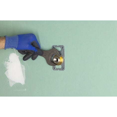 Platine FIXSYSTEM pour robinet mural simple, raccord PER  NOYON & THIEBAULT Ø16 - PER à glissement
