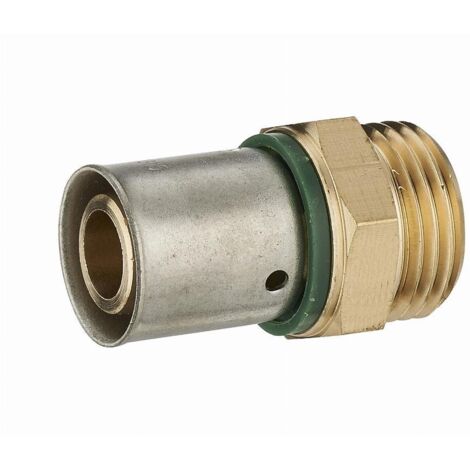 Raccord mâle à sertir pour tube PER  NOYON & THIEBAULT Ø20 - M20x27 (3/4)