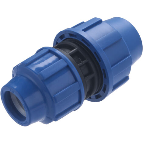 Noyon & Thiebault – Raccord PE réduit en plastique Ø32 – Ø25 pour tuyaux polyéthylène – Étanchéité parfaite jusqu’à 16 bar – Démontable et réutilisable