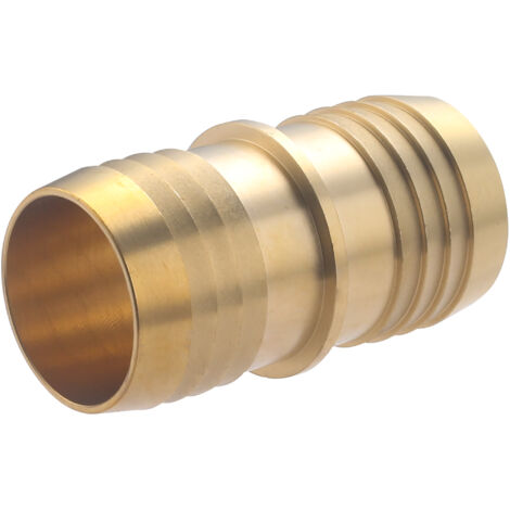 Noyon & Thiebault – Jonction droite laiton cannelé PTR Ø 35.5 mm – Raccord rapide pour tuyau PE Ø40 – Connexion pour arrosage efficace