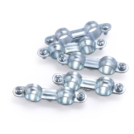Collier de fixation double pour tube cuivre  NOYON & THIEBAULT Ø14 x5 colliers