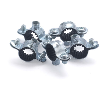 Collier de fixation simple isophonique pour tube cuivre  NOYON & THIEBAULT Ø12 x5 colliers