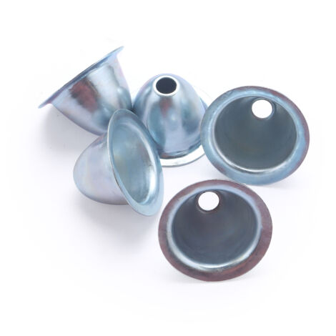 Noyon & Thiebault – Rosace conique pour collier de tube cuivre – Diamètre 38mm – Hauteur 24mm – Lot de 5 – Finition esthétique pour installation murale