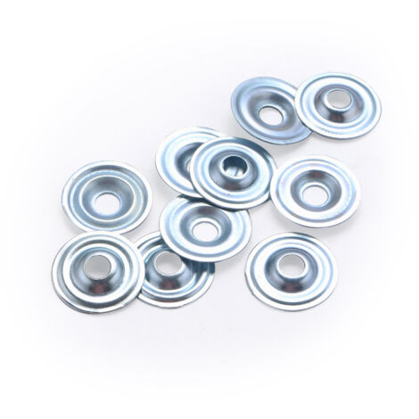 Rosace plate pour collier de tube cuivre NOYON & THIEBAULT x10 rosaces (1/4)