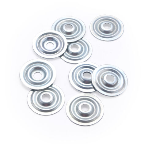 Rosace plate pour collier de tube cuivre NOYON & THIEBAULT x10 rosaces (1/4)