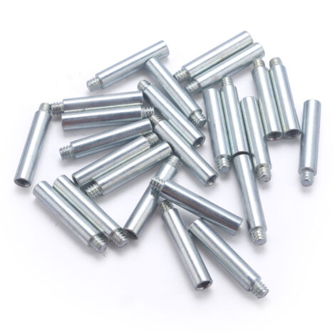 Noyon & Thiebault – Rallonge de patte à vis pour collier de tube cuivre – Longueur 40 mm – Lot de 25 allonges – Filetage plomberie pour installation rapide