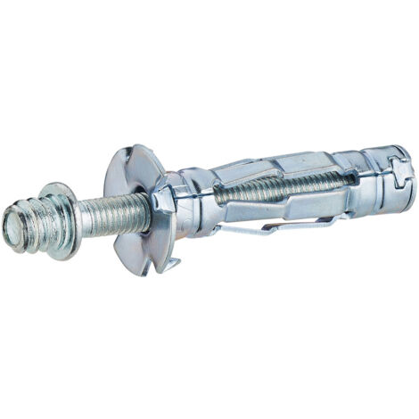 Noyon & Thiebault – Patte à vis M7x150 – Cheville placo pour tube cuivre Ø5 mm – Longueur 50 mm – Lot de 10 unités