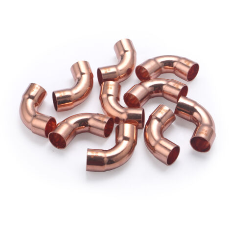 Courbe 90° femelle égal à souder pour tube cuivre  NOYON & THIEBAULT Ø14 x10 raccords