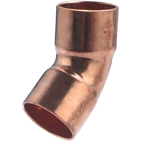 Coude 45° femelle égal à souder pour tube cuivre NOYON & THIEBAULT Ø22