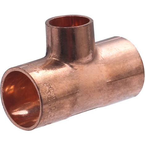 Té femelle réduit à souder pour tube cuivre NOYON & THIEBAULT Ø14 - Ø10 - Ø14
