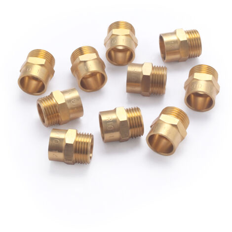 Manchon mâle à souder et visser NOYON & THIEBAULT Ø14 - M12x17 (3/8)x10 raccords