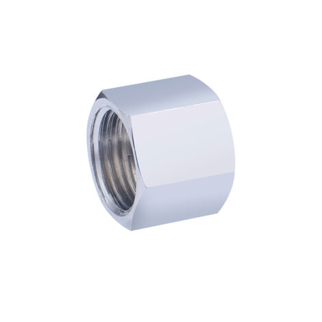 Noyon & Thiebault – Raccord laiton double femelle égal à butée chromé – Filetage 15x21 – Pression 10 bar – Température 5 à 90°C – Pour installations eau potable (1/4)