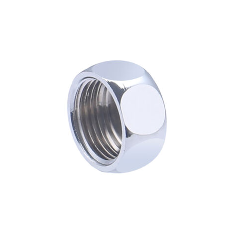 Bouchon laiton chromé femelle F3/8 (12x17) NOYON & THIEBAULT - 234-12CS2