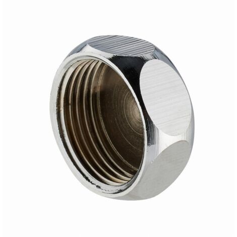 Bouchon laiton chromé femelle F1/2' (15x21) NOYON & THIEBAULT - 234-15CS2