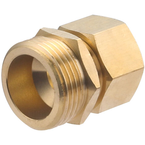 Noyon & Thiebault – Raccord laiton bicone mâle M3/4' (20x27) pour tube cuivre – Diamètre 14 mm – Pression max 10 bar – Étanchéité par serrage - 412-2014L1