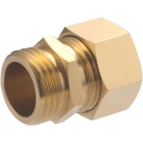 Noyon & Thiebault – Raccord laiton mâle joint mixte Ø14 – Filetage M12x17 (3/8) – Pression max 10 bar – Température 5°C à 90°C