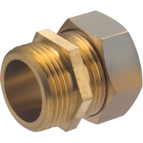 Noyon & Thiebault – Raccord laiton mâle joint mixte Ø18 – Filetage M20x27 (3/4) – Pression max 10 bar – Température 5°C à 90°C