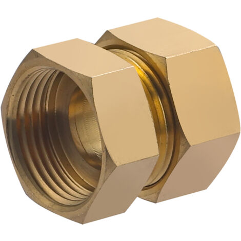 Noyon & Thiebault – Raccord femelle joint mixte 3/4 – Raccord droit 20x27 – Diamètre 18 mm – Pression max 10 bar – Température 5°C à 90°C - F20x27