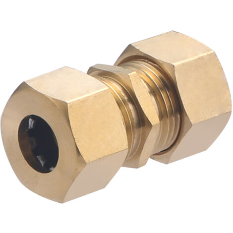 Noyon & Thiebault – Raccord laiton jonction égale joint mixte Ø10 – Filetage plomberie – Installation rapide sans soudure – Pression max 10 bar