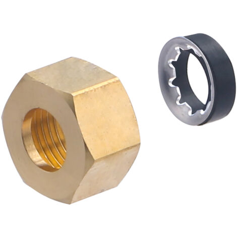 Ecrou + joint mixte  NOYON & THIEBAULT Ø10 - F12x17 (3/8)