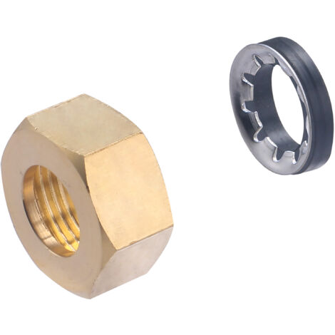 Noyon & Thiebault – Raccord laiton écrou joint mixte 3/4 – Ø16mm – F20x27 – Pression max 10 bar – Étanchéité pour tube cuivre