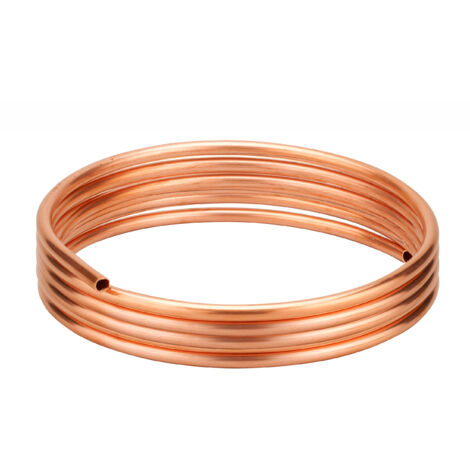 Noyon & Thiebault – Tube cuivre recuit en couronne Ø16 mm – Longueur 10 mètres – Conductivité thermique élevée – Compatible raccords standards