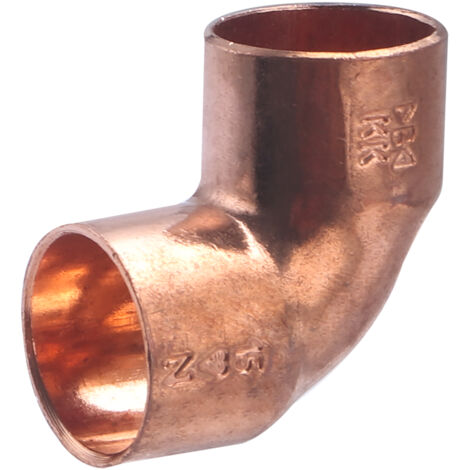 Coude 90° femelle égal à souder pour tube cuivre NOYON & THIEBAULT Ø15