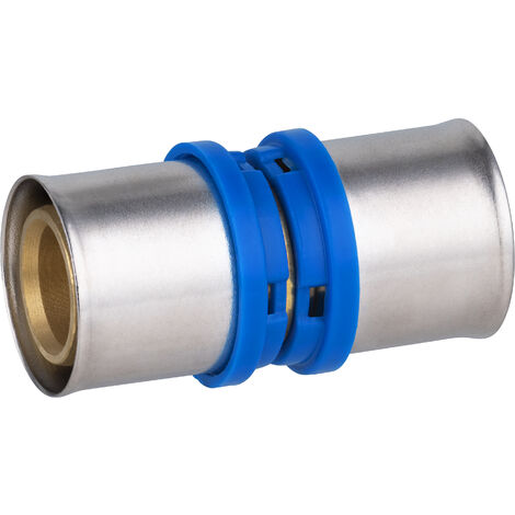 Jonction égale à sertir pour tube multicouche NOYON & THIEBAULT Ø32