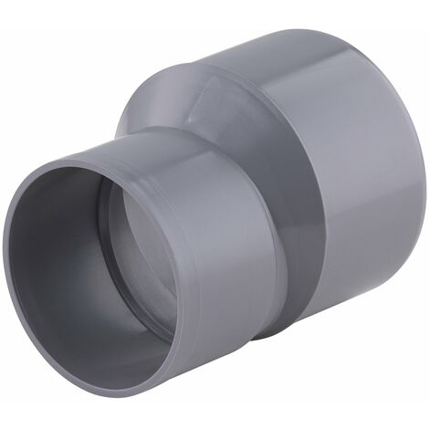 Noyon & Thiebault – Réduction excentrée PVC mâle-femelle Ø100 – Ø80 pour évacuation eaux usées – Installation simple – Colle PVC recommandée