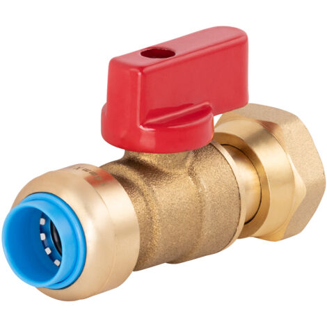 Mini vanne F15x21 écrou libre automatique universel TOUT PUSH Ø14 - F15x21 (1/2) (1/4)
