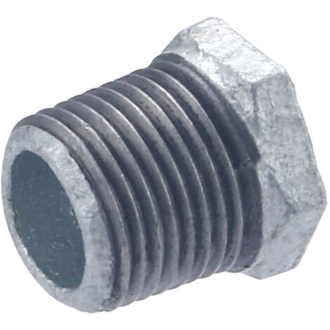 Mamelon Mâle Femelle réduit MF en galva NOYON & THIEBAULT M15x21 (1/2) - F12x17 (3/8) (1/4)