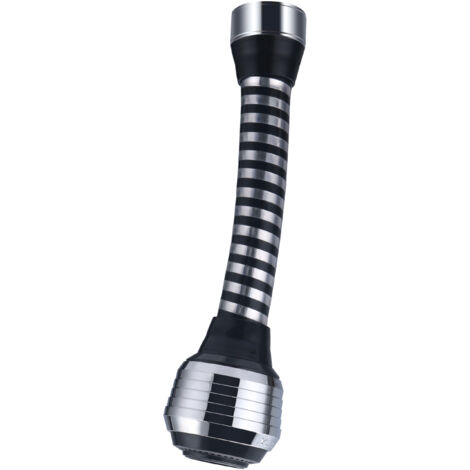 Noyon & Thiebault – Brise-jet long à visser 2 jets – Finition métal chromé – Débit max pour robinet – Accessoire laiton durable