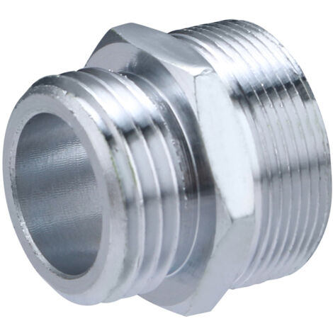 Noyon & Thiebault – Mamelon adaptateur de bec mâle 15x21 – Mâle 24x100 mm – Compatible systèmes plomberie – Installation facile sur tuyaux propres