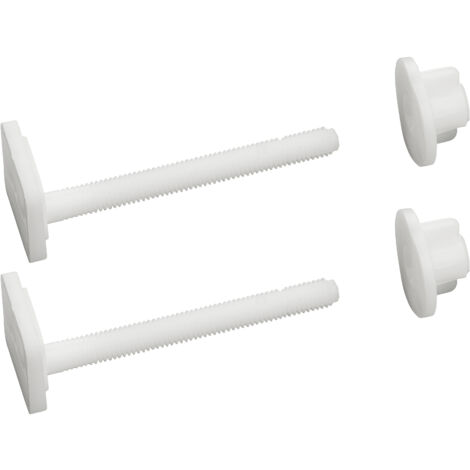 Fixation d'abattant de WC tête carrée  NOYON & THIEBAULT Vis + Ecrou x2