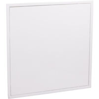 Noyon & Thiebault – Trappe de visite acier galvanisé 600x600 mm – Finition blanche – Pour plaques de plâtre – Accès rapide sans outil