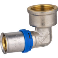 Coude femelle à sertir pour tube multicouche NOYON & THIEBAULT Ø20 - F20x27 (3/4)