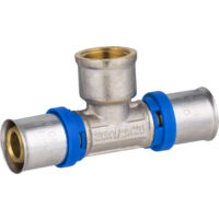 Té femelle à sertir pour tube multicouche NOYON & THIEBAULT Ø20 - F15X21 (1/2)
