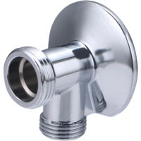 Noyon & Thiebault – Raccord de robinetterie double mâle M1/2 – M3/4 – Filetage entrée 1/2" – Fixation murale – Pour installations sanitaires