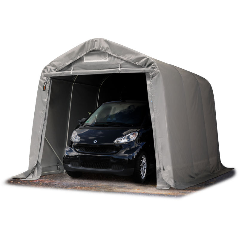Tente garage 3,3 x 4,8 m abri voiture environ 500 g/m² bâche PVC tente  prairie abri