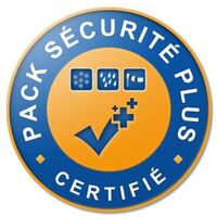 Pack Sécurité Plus pour tente TOOLPORT 5x12 m, H. 2,6m (sol dur)